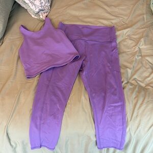 Women’s Purple Activewear Set